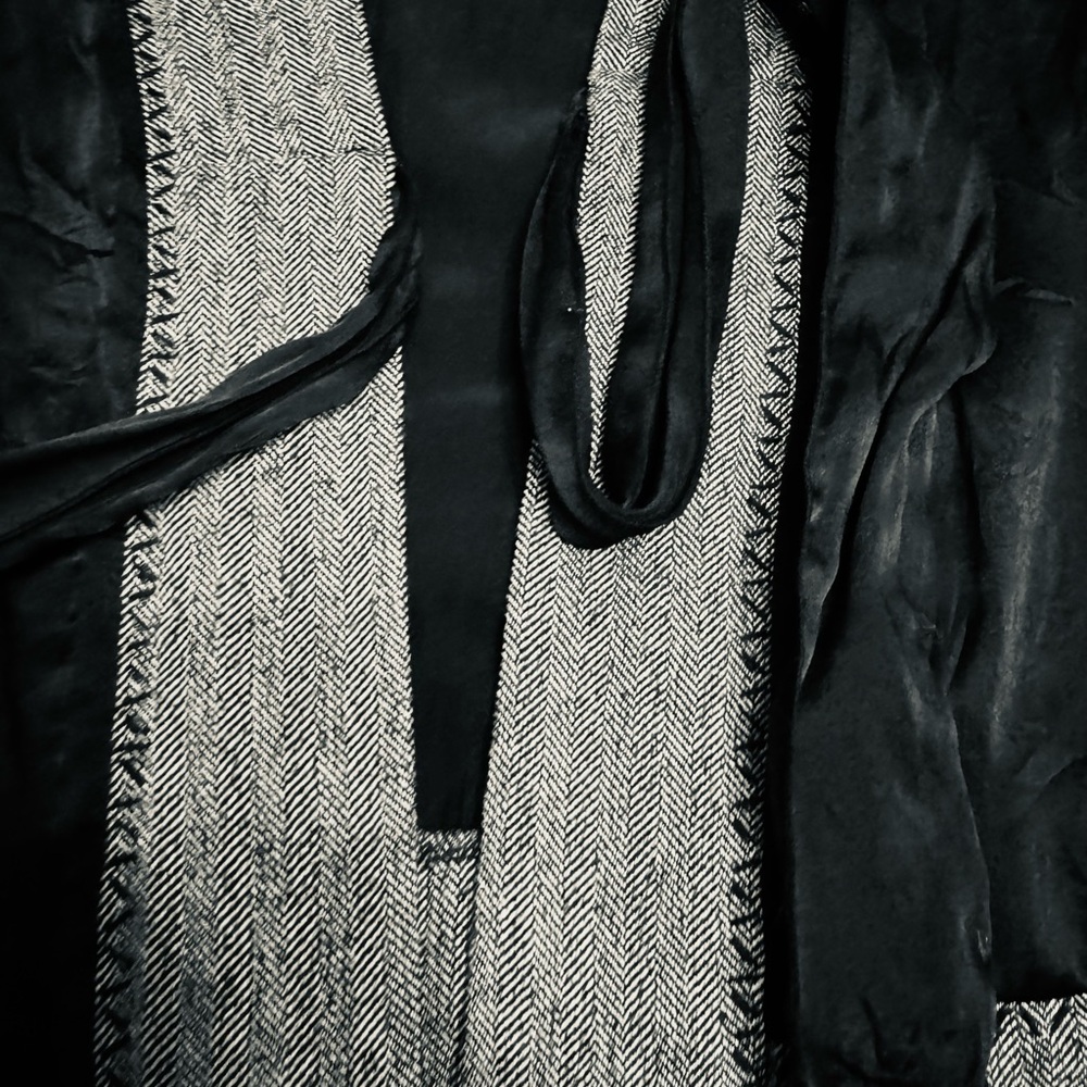 Hale Bob Black Cardigan with Lace Detail - Picture 5 of 8